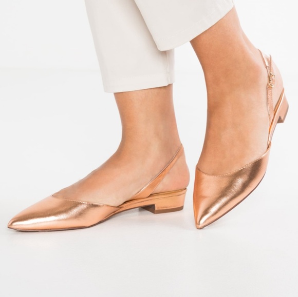 Banana Republic Rose Gold Slingback 